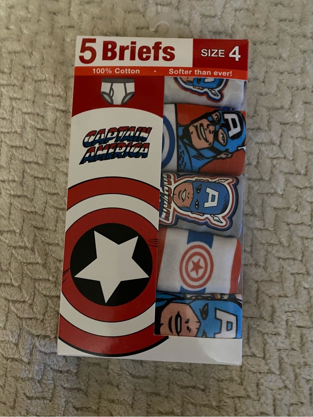 Captain America Cotton Underwear